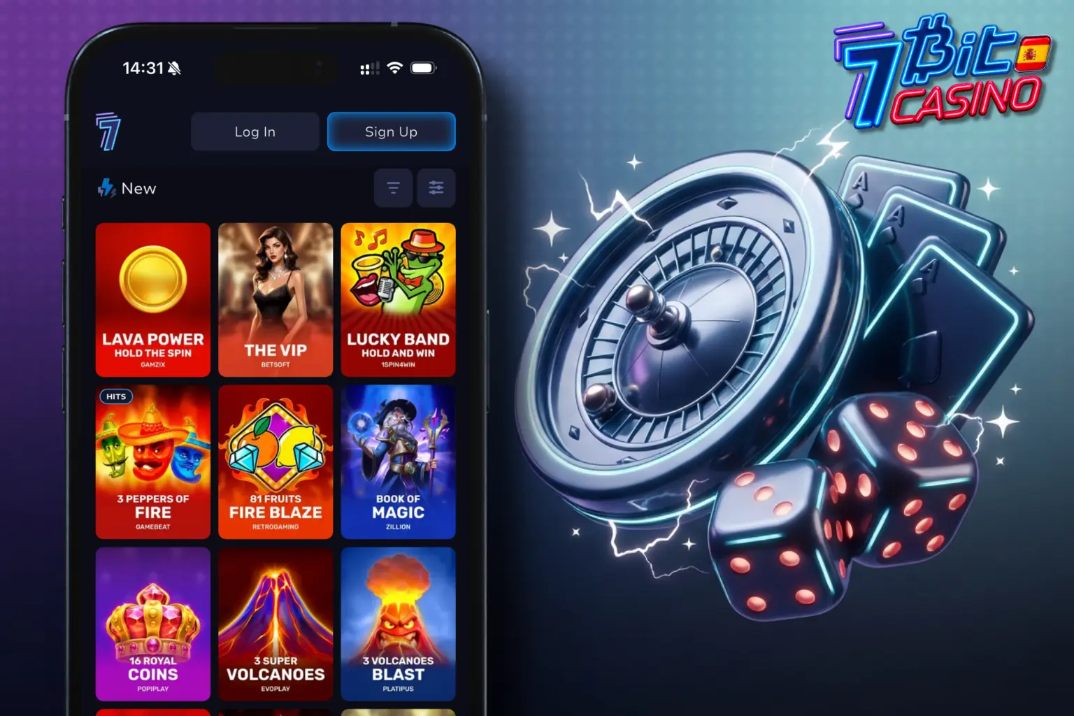 7Bit Casino juegos proveedores tragamonedas y casino en vivo